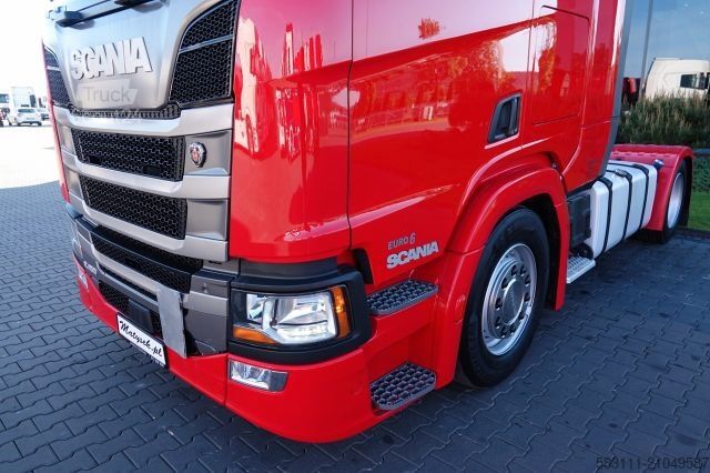 Tracteur routier standard SCANIA R 450 / LOWDECK / MEGA / OPONY 100% /  2021  / 