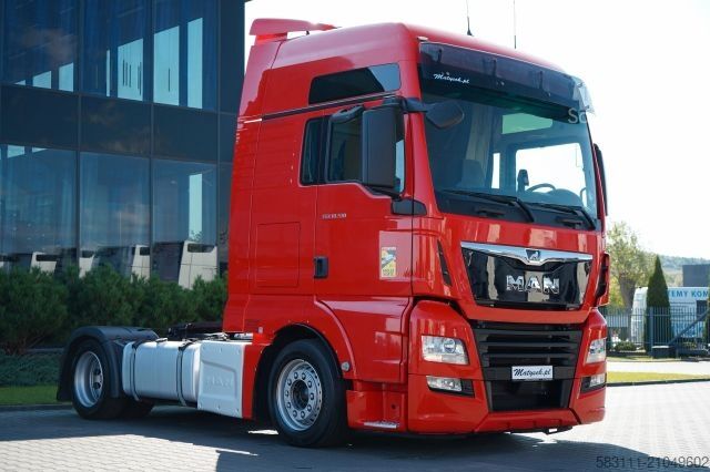 Tracteur routier standard MAN TGX 18.510 / LOW DECK / MEGA / RETARDER / REGULO