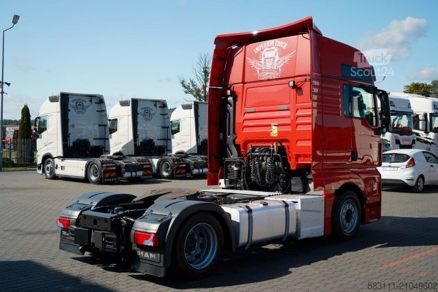 Tracteur routier standard MAN TGX 18.510 / LOW DECK / MEGA / RETARDER / REGULO