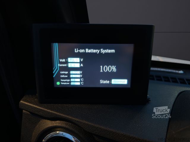 Fourgon tôlé ARI 458 Koffer 1,49mx1,10mx1,25m Vollelektrisch