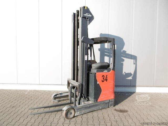 Chariot à mât rétractable LINDE R 14 - 01