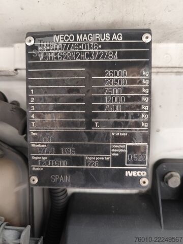 тристранен самосвал Iveco STRALIS 260S31
