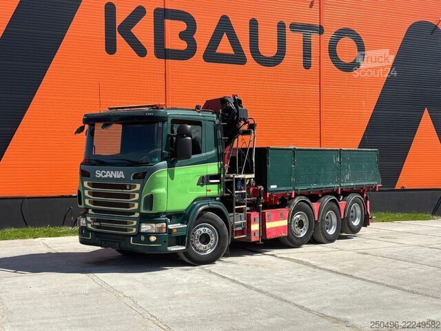  Scania G 480 8x2/4 HNF 2620K YEAR 2018 / BOX L=5414 mm