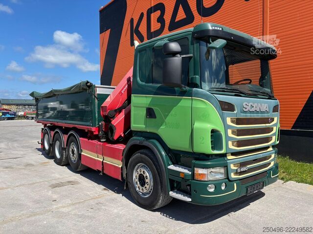  Scania G 480 8x2/4 HNF 2620K YEAR 2018 / BOX L=5414 mm