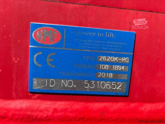  Scania G 480 8x2/4 HNF 2620K YEAR 2018 / BOX L=5414 mm