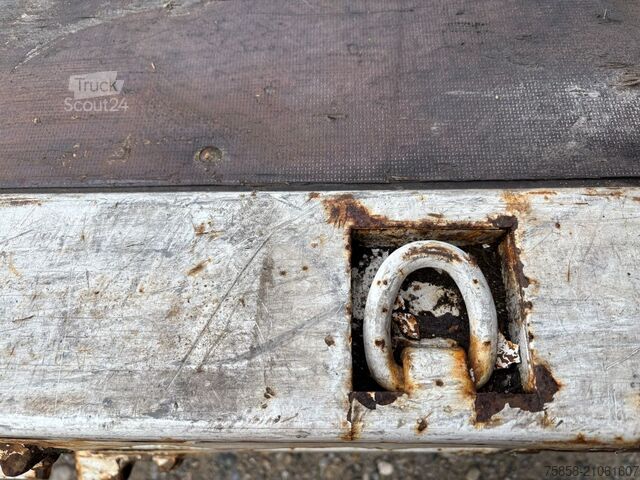 Wissellaadbak open Krone BDF 7,45m Plattform mehrfach 2013