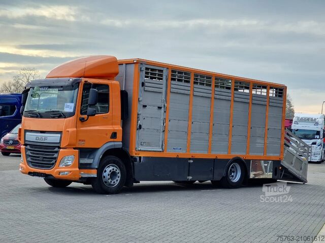 Veetransport DAF CF 400 4x2 - Menke Livestock 1 deck 16.48M2 - E...