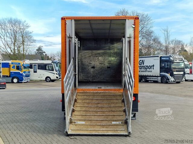 Veetransport DAF CF 400 4x2 - Menke Livestock 1 deck 16.48M2 - E...