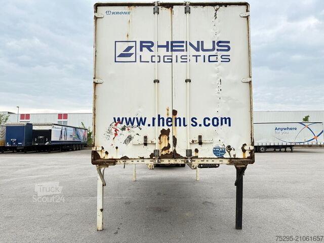 Commercial vehicle Krone 730 ALU BDF Koffer Brücke Container Textilblech