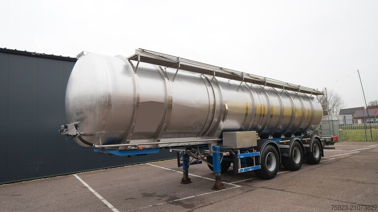 Food tanker Burg 3 AXLE FOOD TANK TRAILER 36.400LTR