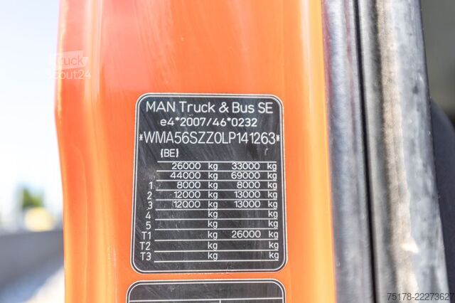 Estándar-SZM MAN TGS 33.470 BBS-6x6 (motor new 28.000 km)