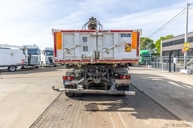 Sklápač so žeriavom MERCEDES ACROCS 3243 BB+BIBENNE+ BAE HYDR+FASSI 16T/m+2EXT