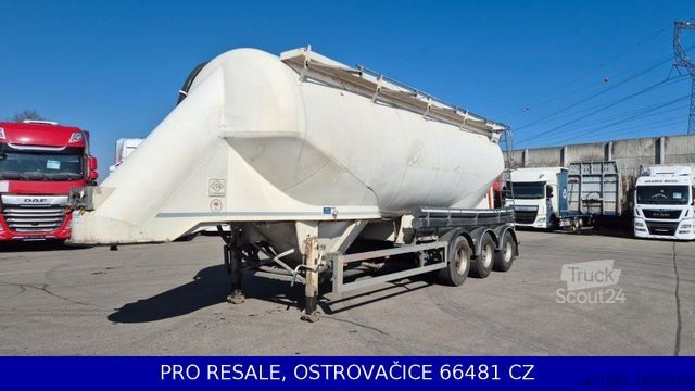 Semirreboque silo FELDBINDER EUT 40.3 SILOCISTERNA - 2 KAMMERN - 40 m3