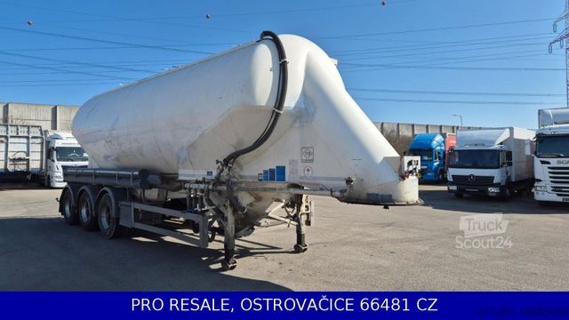 Semirreboque silo FELDBINDER EUT 40.3 SILOCISTERNA - 2 KAMMERN - 40 m3