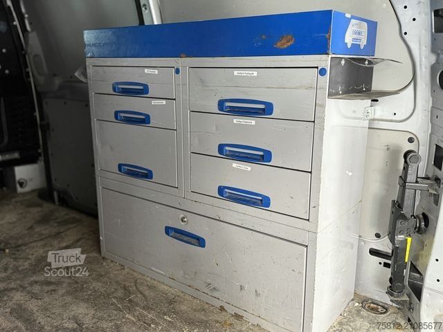 Furgon blaszak MERCEDES-BENZ Vito 113 CDI lang, Regalsystem, Klima, AHK