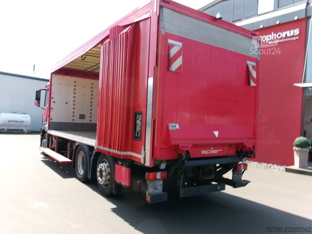 Drikkevare-lastebil MERCEDES-BENZ 2540 Antos*6,9 m Schiebeplane*NLA*LBW*Kamera*TOP