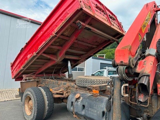 Autocamion basculant tridirecțional MERCEDES-BENZ 1824 AK Palfinger PK 8000