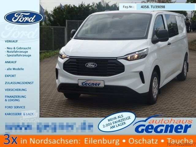 Furgoneta FORD Transit Custom DoKa Kasten 320L2H1 Trend AHK Kam