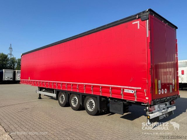 مقطورة نصفية مفتوحة مع قماش مشمع Schmitz Cargobull Curtainsider Mega