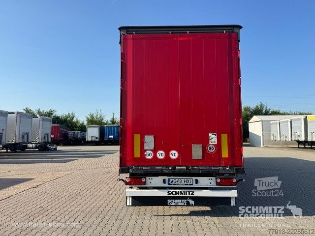 مقطورة نصفية مفتوحة مع قماش مشمع Schmitz Cargobull Curtainsider Mega