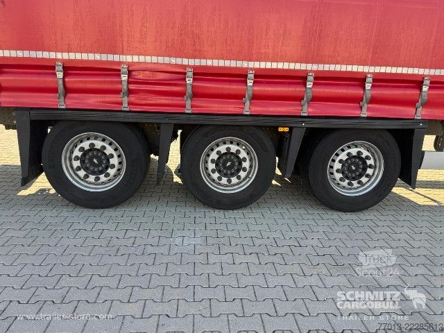 مقطورة نصفية مفتوحة مع قماش مشمع Schmitz Cargobull Curtainsider Mega