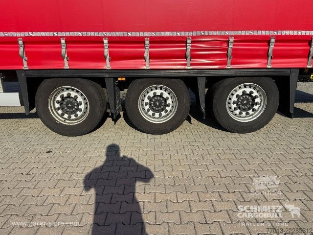 مقطورة نصفية مفتوحة مع قماش مشمع Schmitz Cargobull Curtainsider Mega