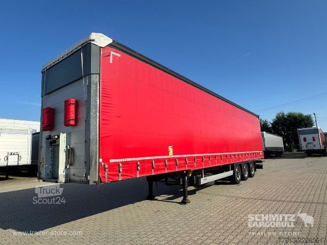 مقطورة نصفية مفتوحة مع قماش مشمع Schmitz Cargobull Curtainsider Mega