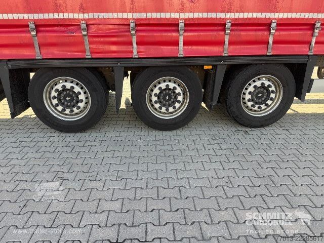 مقطورة نصفية مفتوحة مع قماش مشمع Schmitz Cargobull Curtainsider Mega