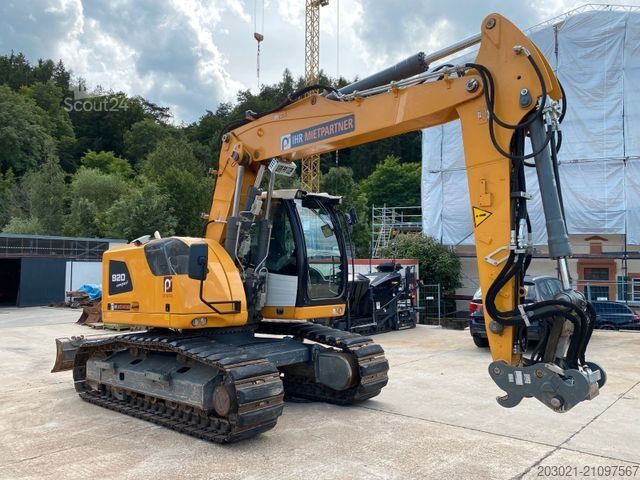 Εκσκαφέας ερπυστριοφόρος LIEBHERR R 920 Compact *MIETEN* Likufix SW48