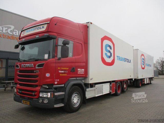 Kühlkoffer-LKW SCANIA R730 6x2*4 V8 | Night Klima| RETARDER | BURG TRA