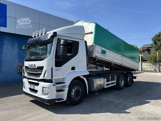 Camion ribaltabile trilaterale Iveco Stralis 460
