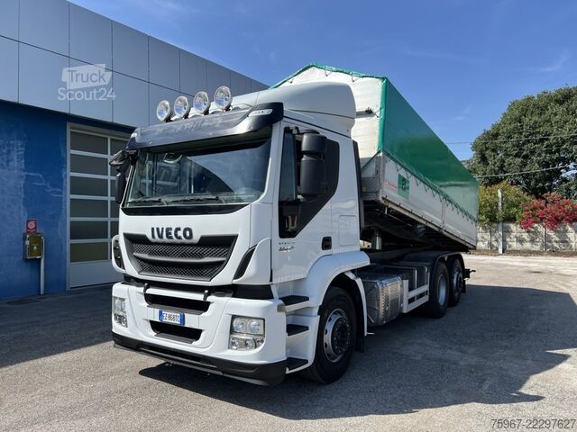 Camion ribaltabile trilaterale Iveco Stralis 460
