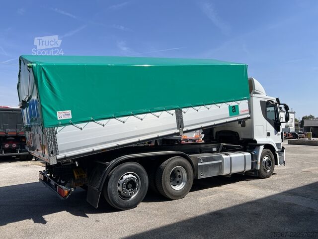 Camion ribaltabile trilaterale Iveco Stralis 460