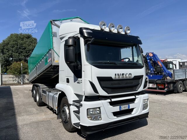Camion ribaltabile trilaterale Iveco Stralis 460