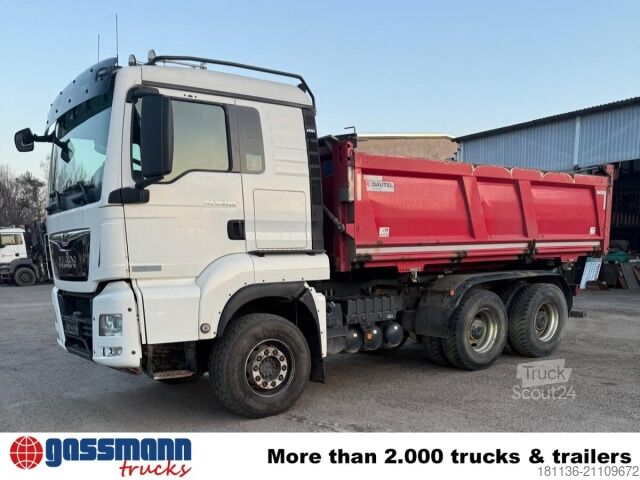 Kipper LKW MAN TGS 26.500 6x4 BL, Bordmatik