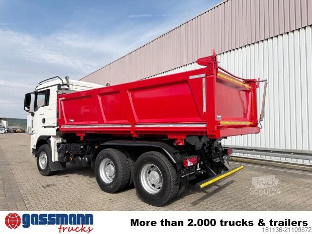 Tipper truck MAN TGS 26.500 6x4 BL, Bordmatik
