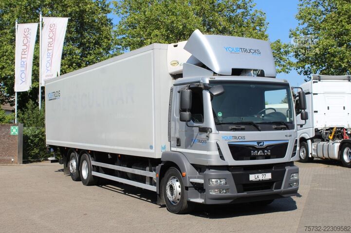 Camion frigorifique MAN 26.340 E6  CS1250  Bi-Tri-Multi-Temp  LBW 2t