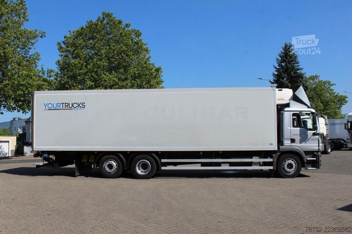 Camion frigorifique MAN 26.340 E6  CS1250  Bi-Tri-Multi-Temp  LBW 2t
