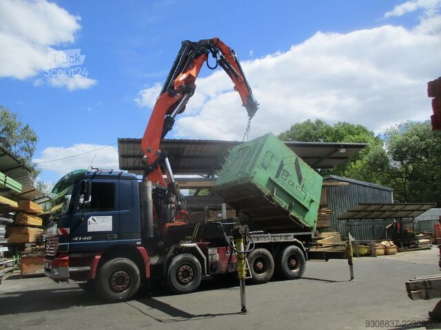 Grúa montada en camión Mercedes-Benz Actros 4148