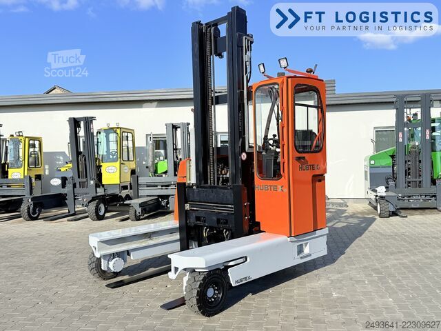 Nelisuuntatrukki Hubtex DQ45G DUPLEX 5000 FORK-POSITIONER CABIN