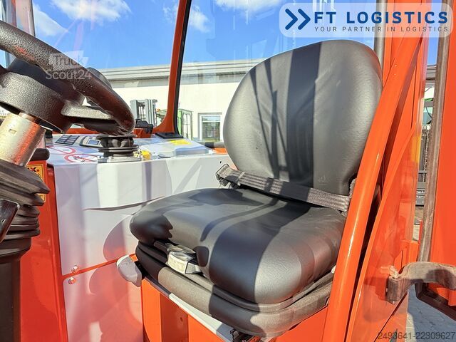 Nelisuuntatrukki Hubtex DQ45G DUPLEX 5000 FORK-POSITIONER CABIN
