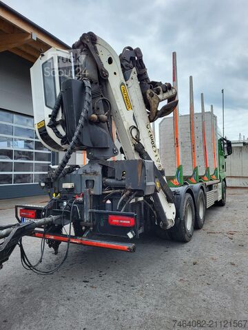 Logging truck MAN TGX 33.580