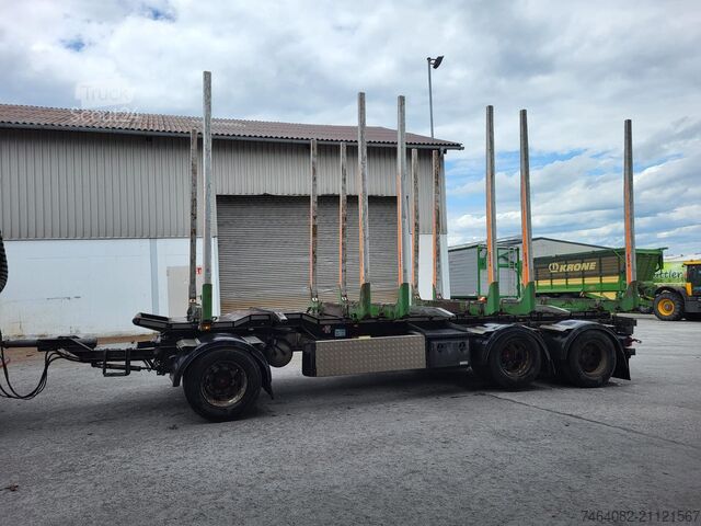 Logging truck MAN TGX 33.580