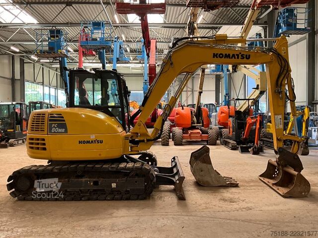 Miniekskavators Komatsu PC 80 MR-5