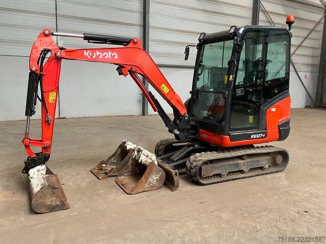 Miniekskavators Kubota KX 027-4