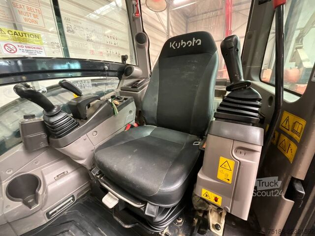 Miniekskavators Kubota U 56-5