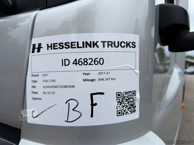 Golv DAF CF 85.410 6X2 Walkingfloor combi