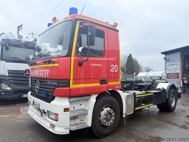 Kroklastebil MERCEDES-BENZ Actros 1831K/Abrollkipper-Atlas/exFeuerwehr/24TK