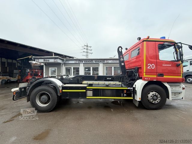 Kroklastebil MERCEDES-BENZ Actros 1831K/Abrollkipper-Atlas/exFeuerwehr/24TK