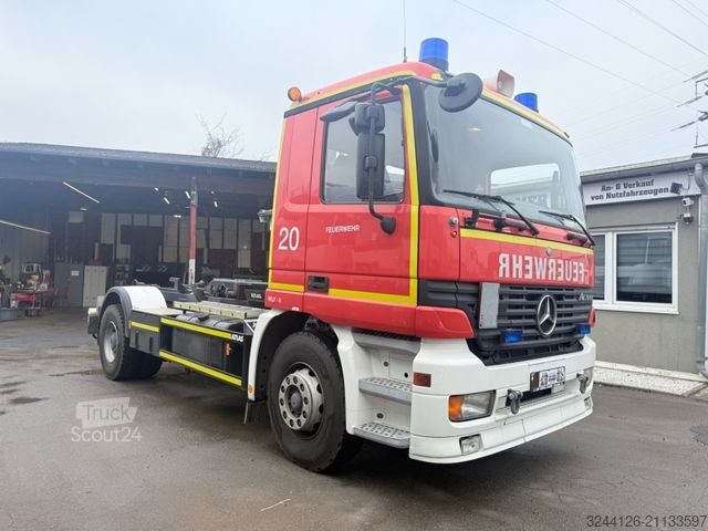 Kroklastebil MERCEDES-BENZ Actros 1831K/Abrollkipper-Atlas/exFeuerwehr/24TK